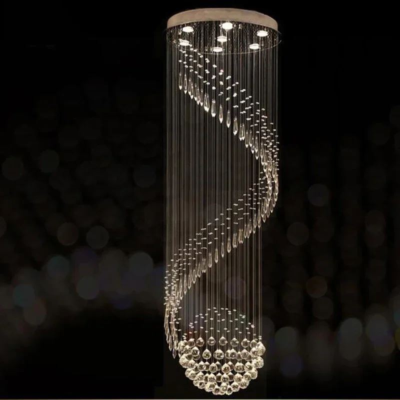 Interior Design Years Of Study - Modern Crystal Chandelier For Spiral Design
