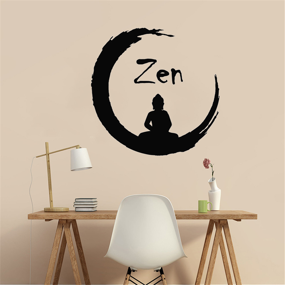 Interior Design Zen - Buddhist Meditation Buddha Yoga Zen Round