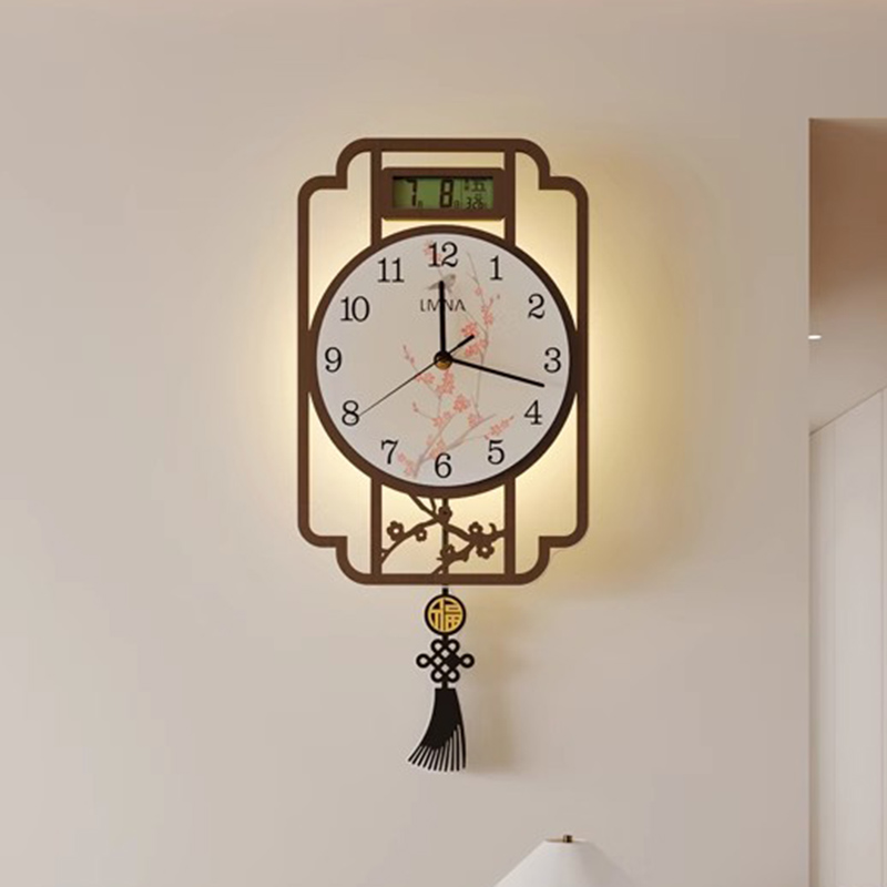 Interior Design Kitchen And Living Room - Digital Luxury Wall Clocks Living Room