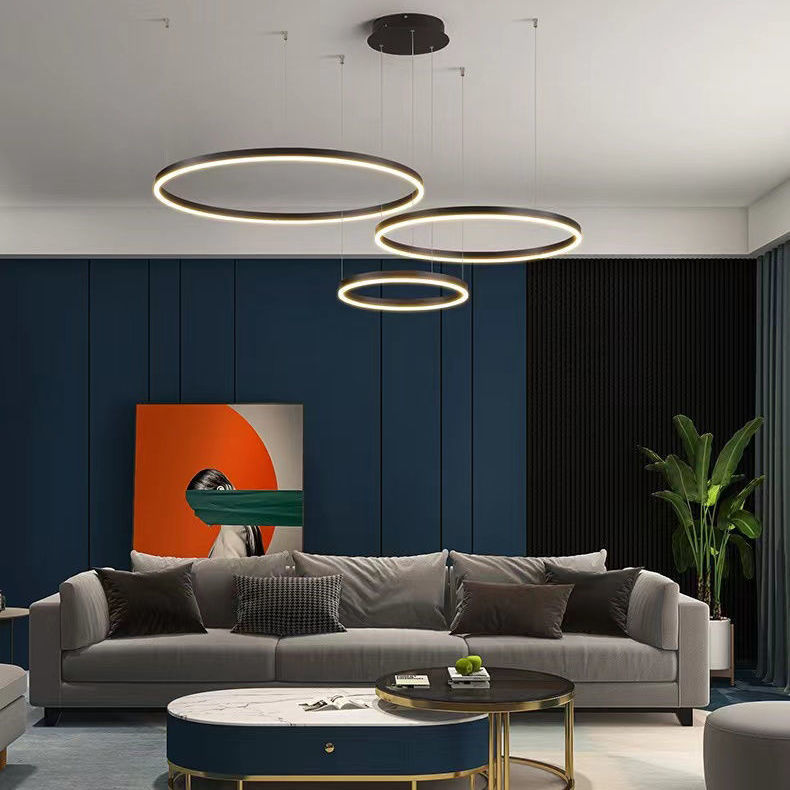 Interior Design Online Free - Nordic Modern LED Pendant Light Circle