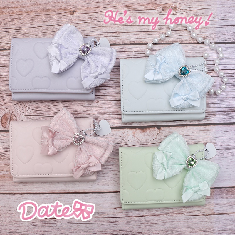 Interior Design Korean Style - Fashion Y2k Sweet Wallets Japanese Korean