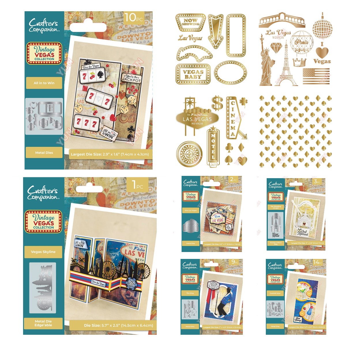 Interior Design Paper - New Metal Hot Foil Dies the