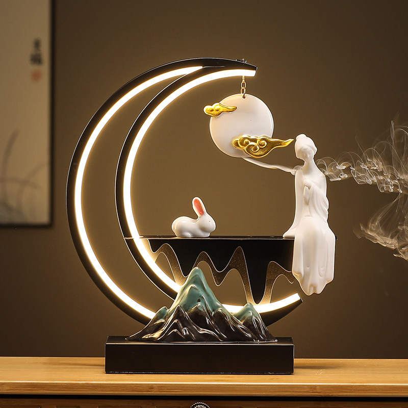 Interior Design Zen - Electric Backflow Incense Burner Chinese Zen