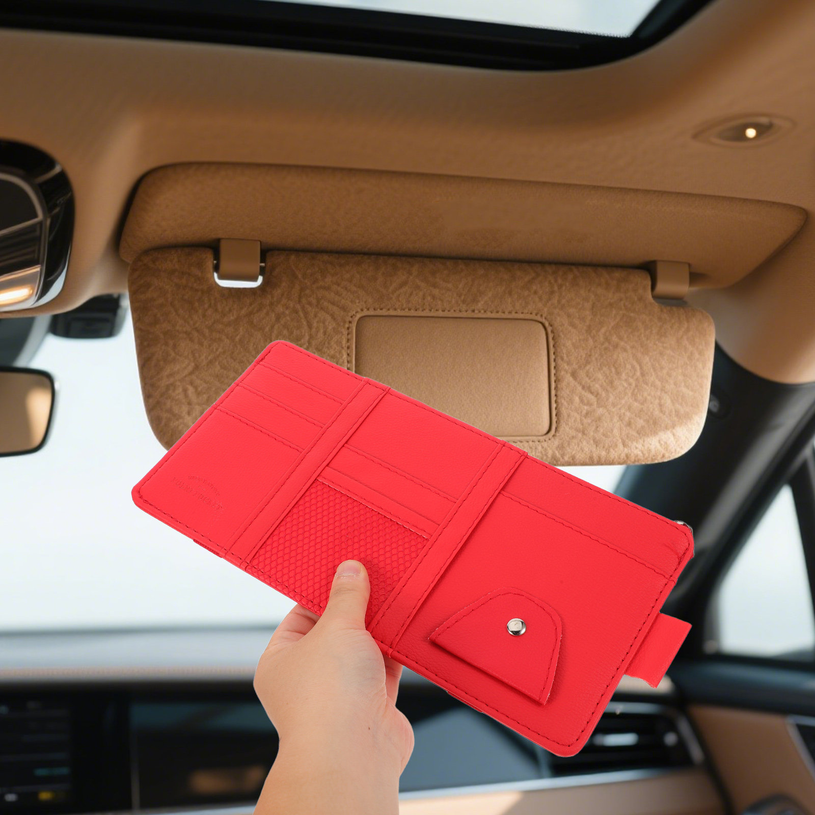 Auto Sun Visor Organizer with  - Interior Design Id recension och pris