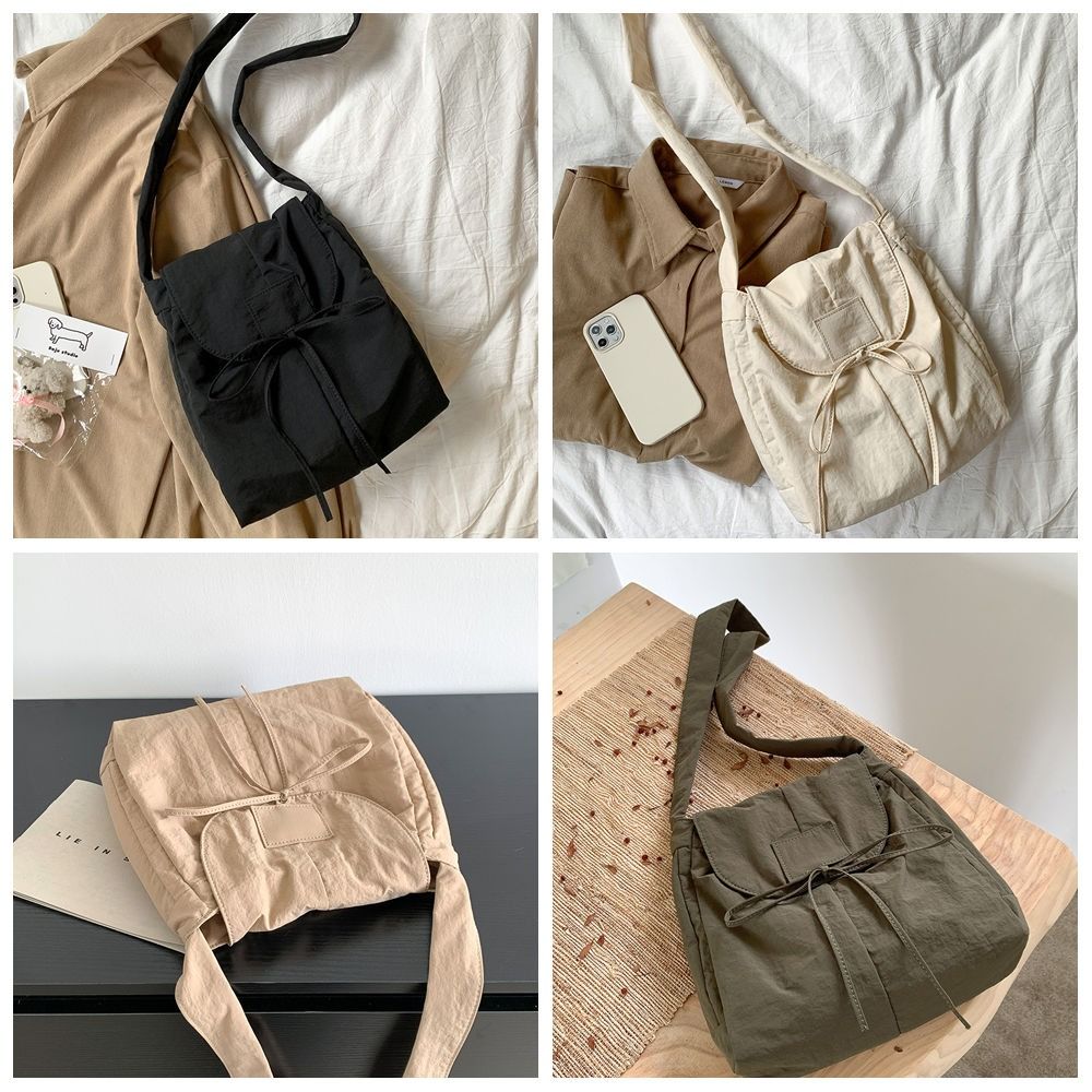 Korean Style Flap Nylon Bow Cr - Interior Design Korean Style recension och pris