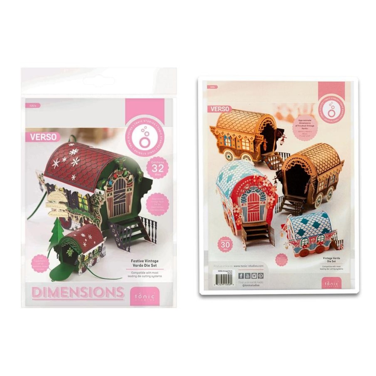 Vintage Vardo Caravan Box Meta - Interior Design Paper recension och pris