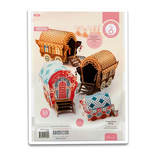 Vintage Vardo Caravan Box Meta - Interior Design Paper recension och pris