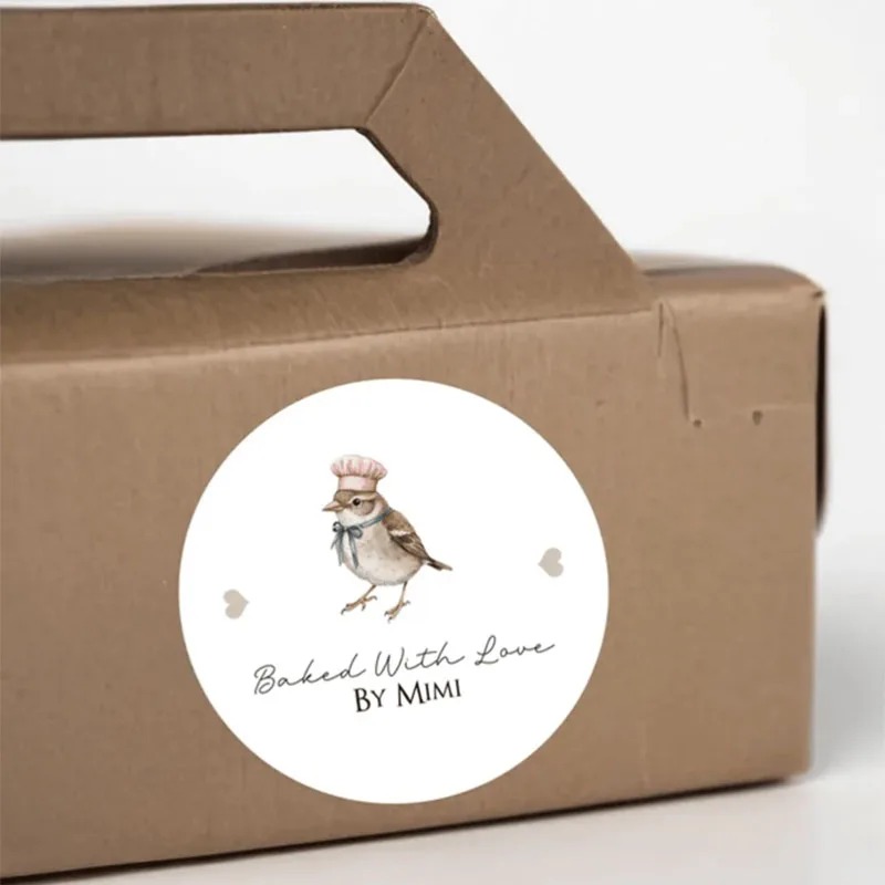Custom round stickers, persona - Interior Design Paper recension och pris