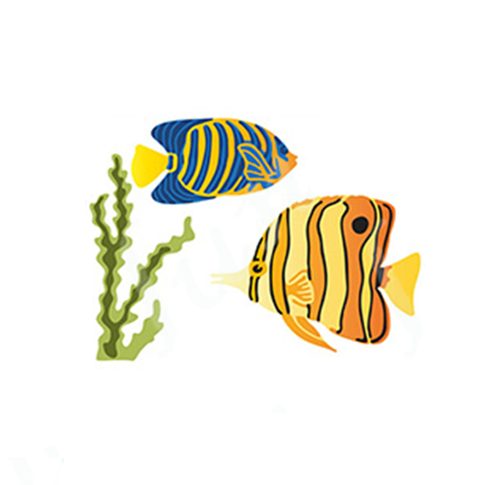 2023 New Ocean Fish Stencils M - Interior Design Paper recension och pris