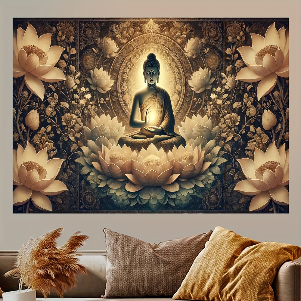 Buddha Lotus Flower Wall Tapes - Interior Design Zen recension och pris