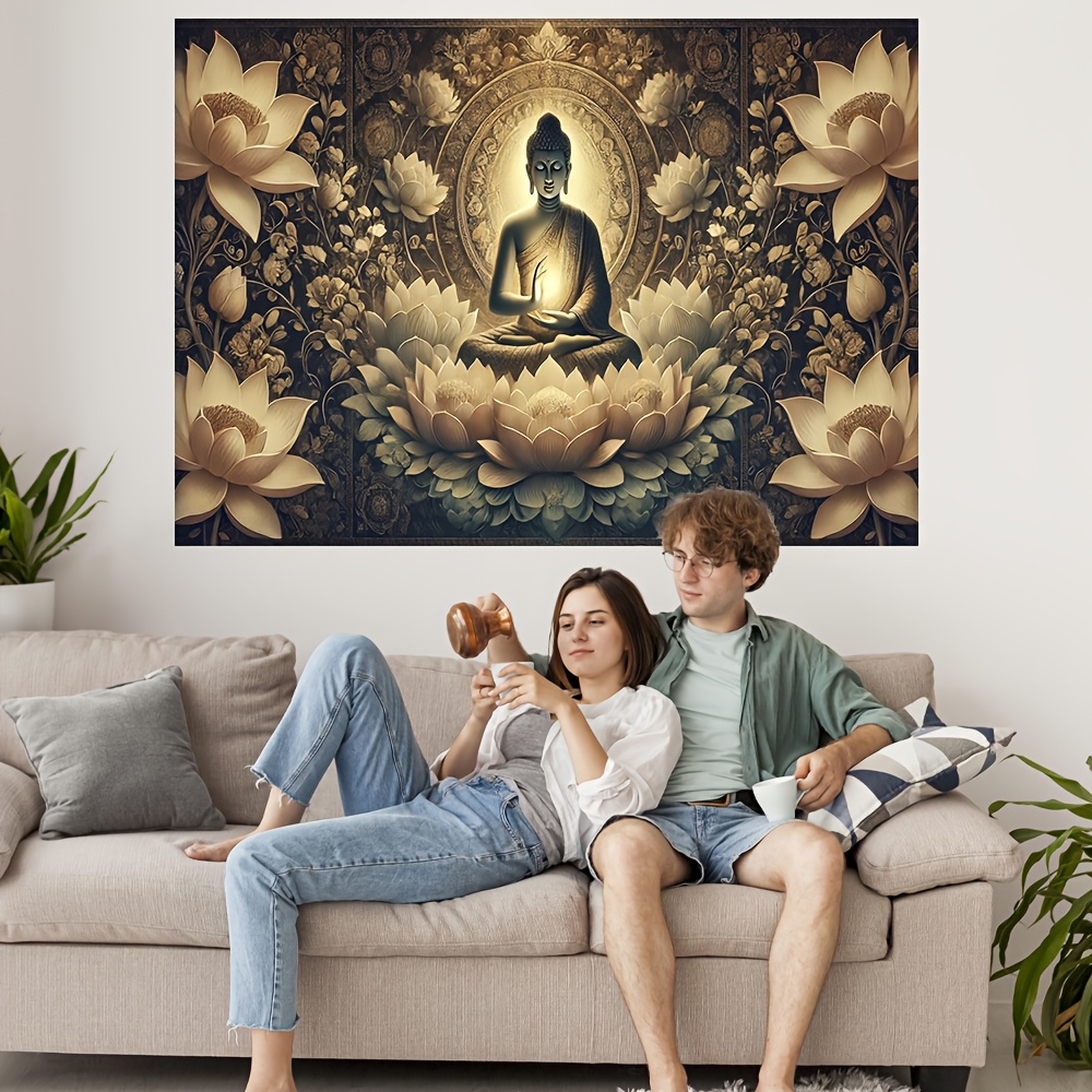 Buddha Lotus Flower Wall Tapes - Interior Design Zen recension och pris
