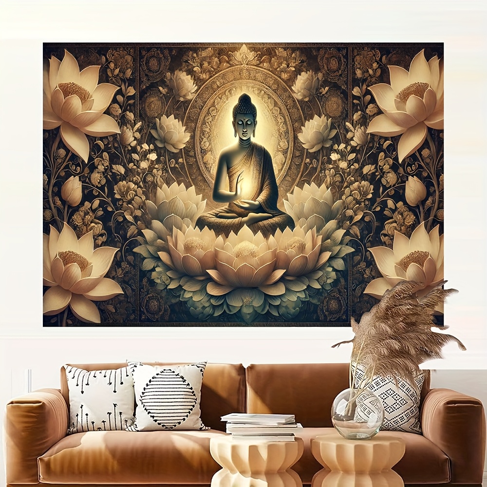Buddha Lotus Flower Wall Tapes - Interior Design Zen recension och pris