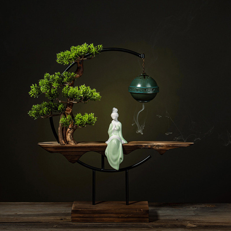 Wooden Design Incense Burner B - Interior Design Zen recension och pris