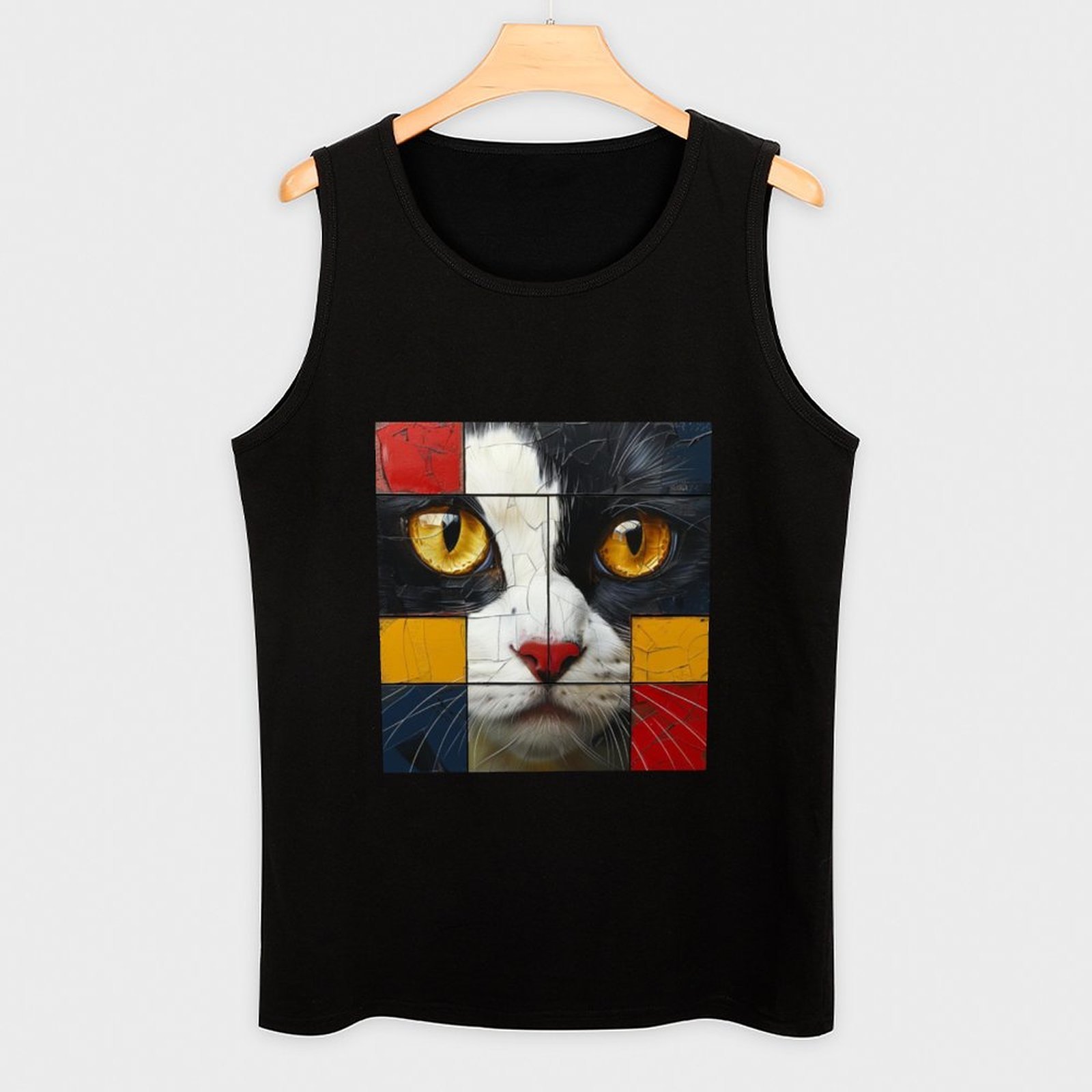 Mondrian Feline Fusion Tee, Fe - Printed Rug Abstract recension och pris