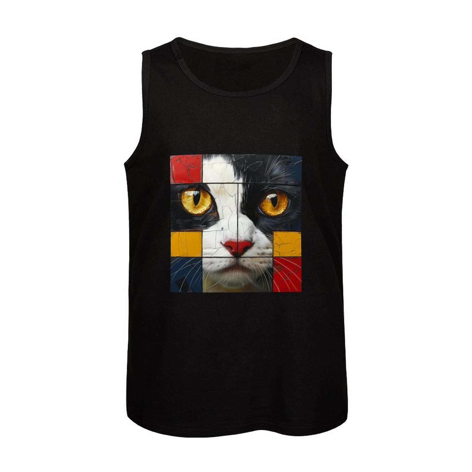 Mondrian Feline Fusion Tee, Fe - Printed Rug Abstract recension och pris