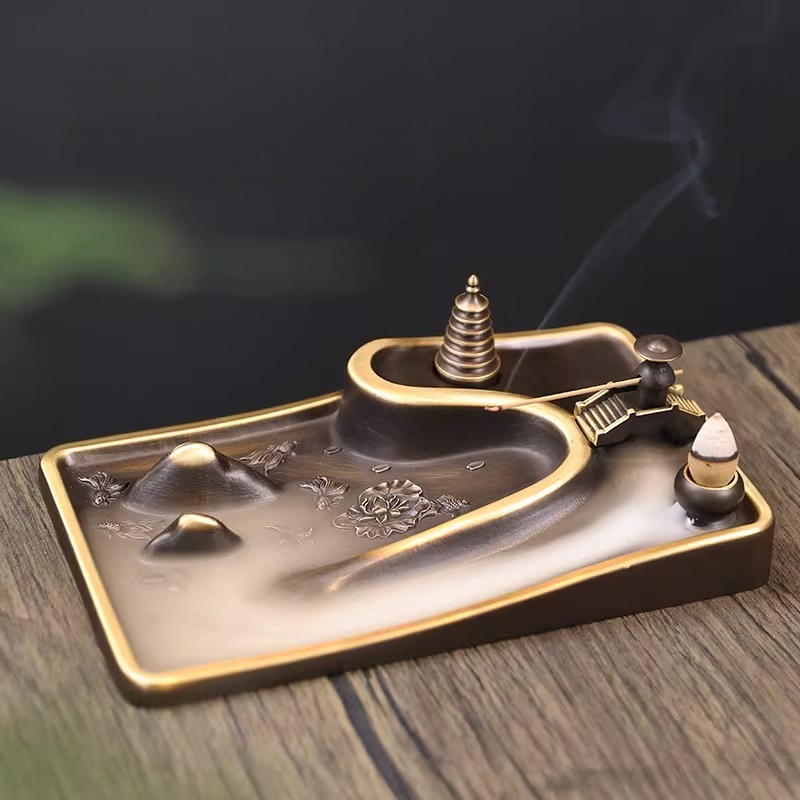 Vintage Copper Incense Burner  - Interior Design Zen recension och pris