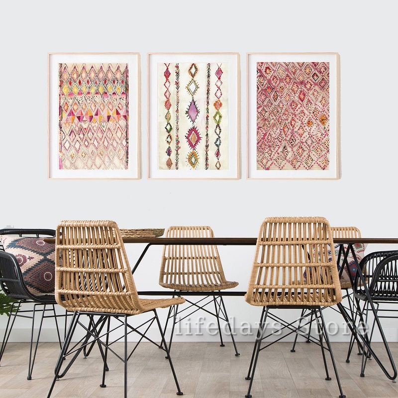Eclectic Wall Art Watercolor M - Printed Rug Abstract recension och pris