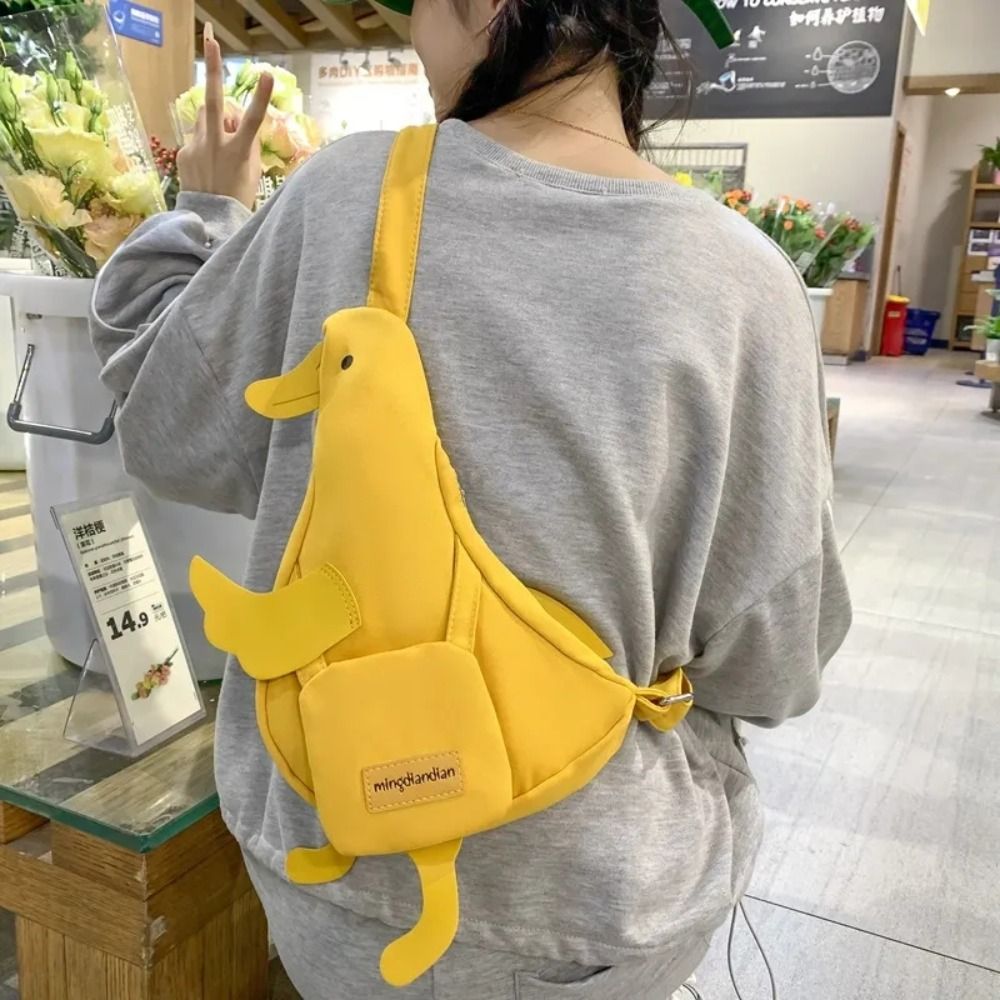 Sweet Canvas Funny Duck Crossb - Interior Design Korean Style recension och pris