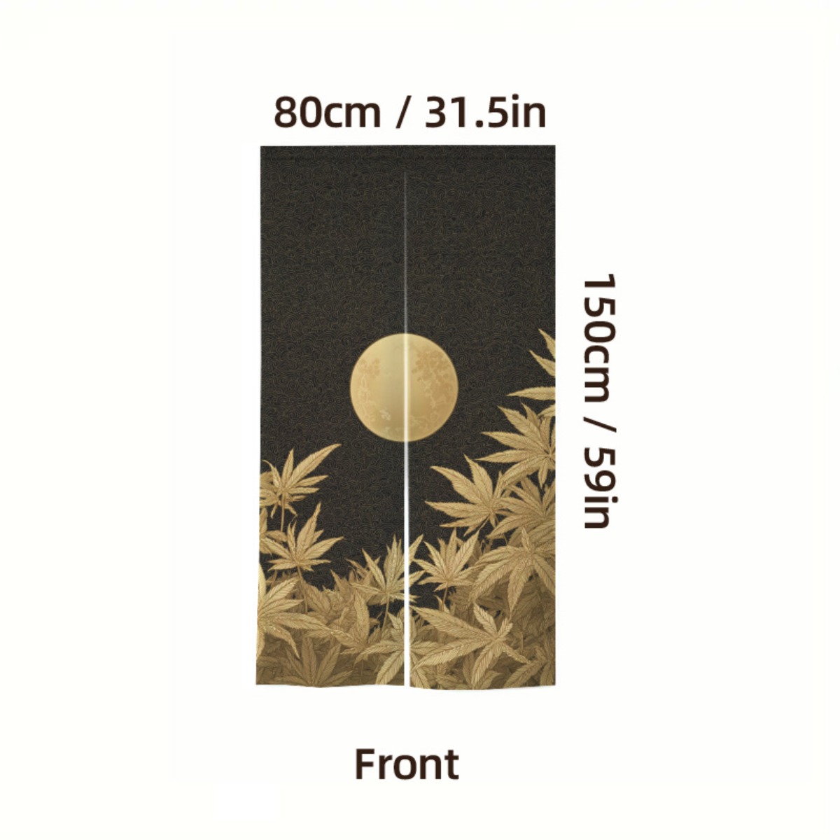Elegant Japanese Zen Moon Bamb - Interior Design Zen recension och pris