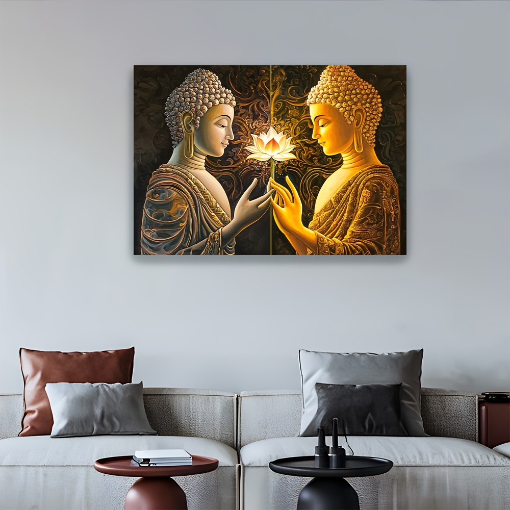 Buddha Lotus Wall Tapestry Spi - Interior Design Zen Style recension och pris