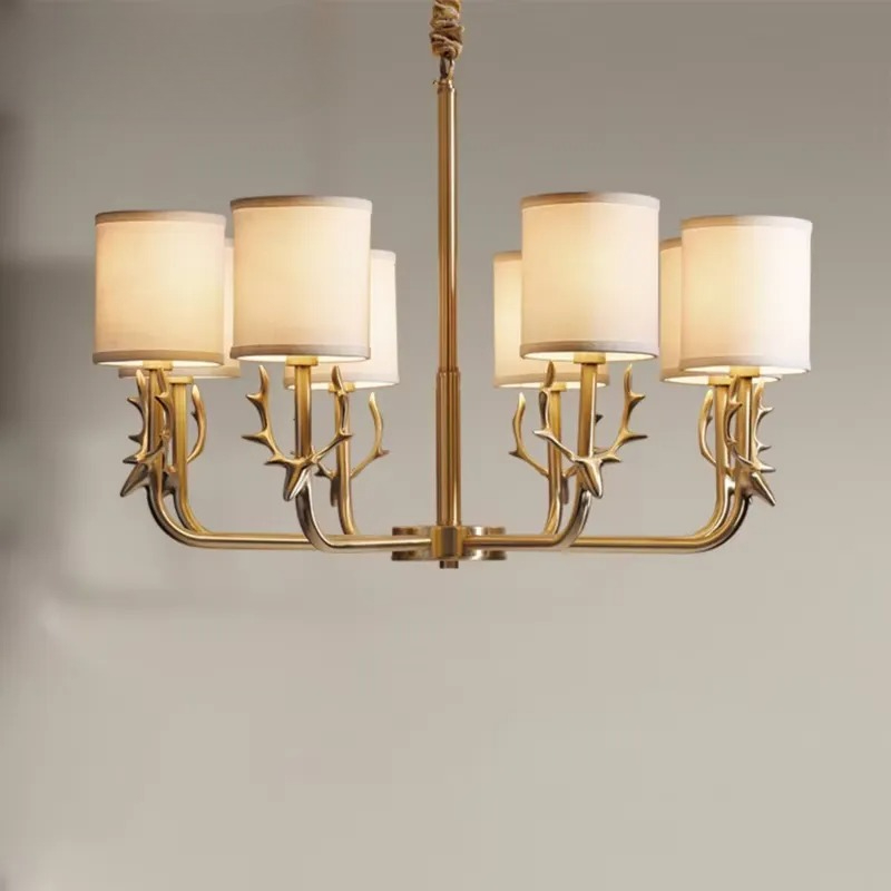 Copper Chandelier for Living R - Interior Design Years Of Study recension och pris