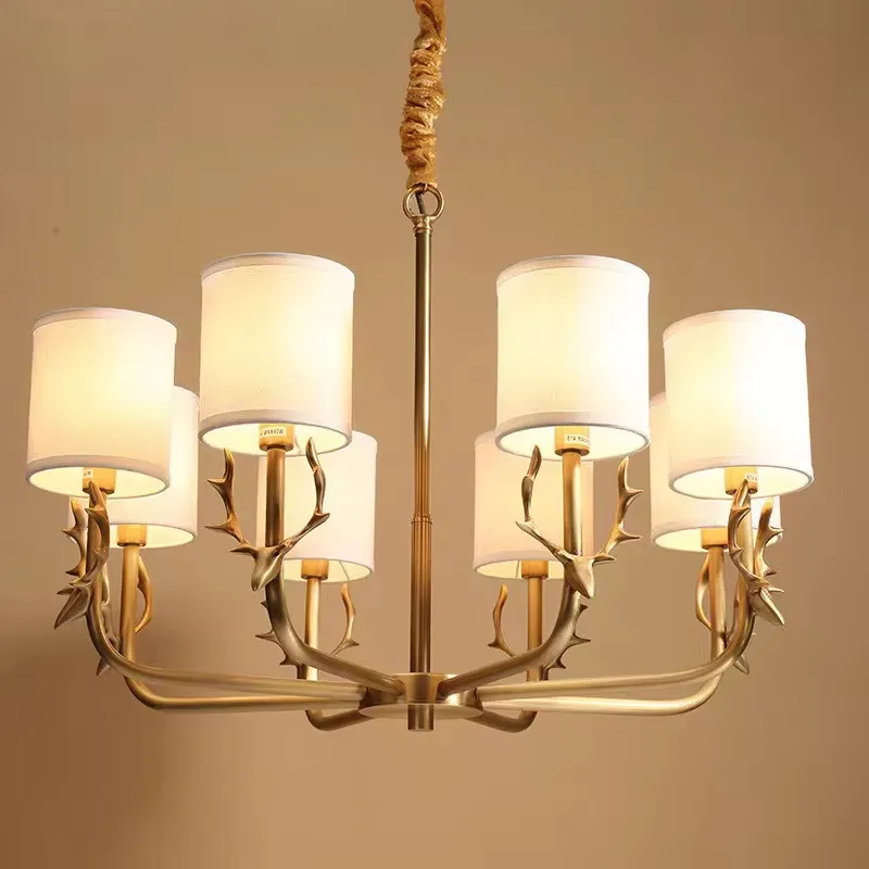 Copper Chandelier for Living R - Interior Design Years Of Study recension och pris