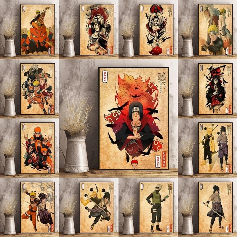Japanese Anime Naruto Poster R - Interior Design Japan recension och pris