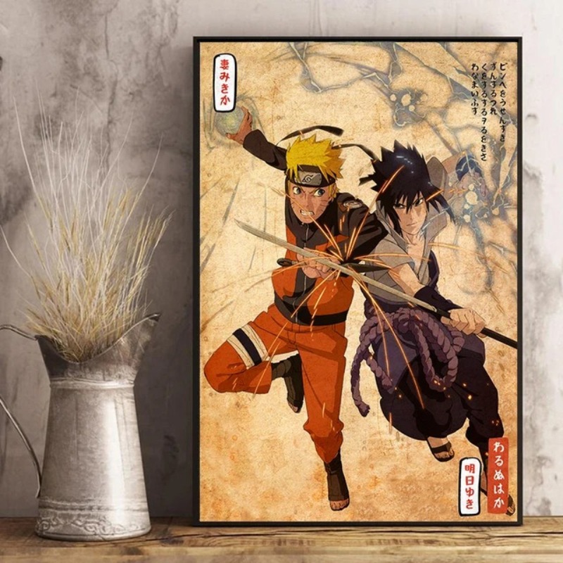 Japanese Anime Naruto Poster R - Interior Design Japan recension och pris