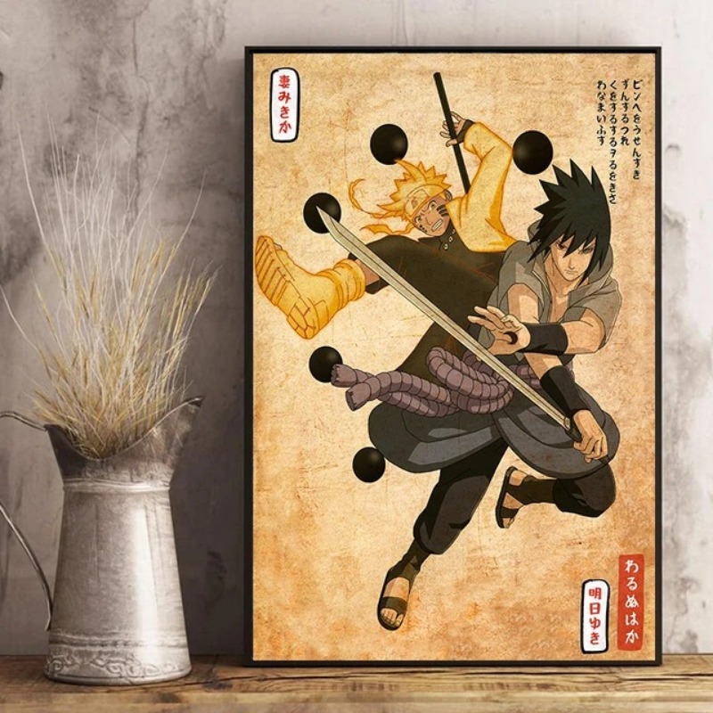 Japanese Anime Naruto Poster R - Interior Design Japan recension och pris