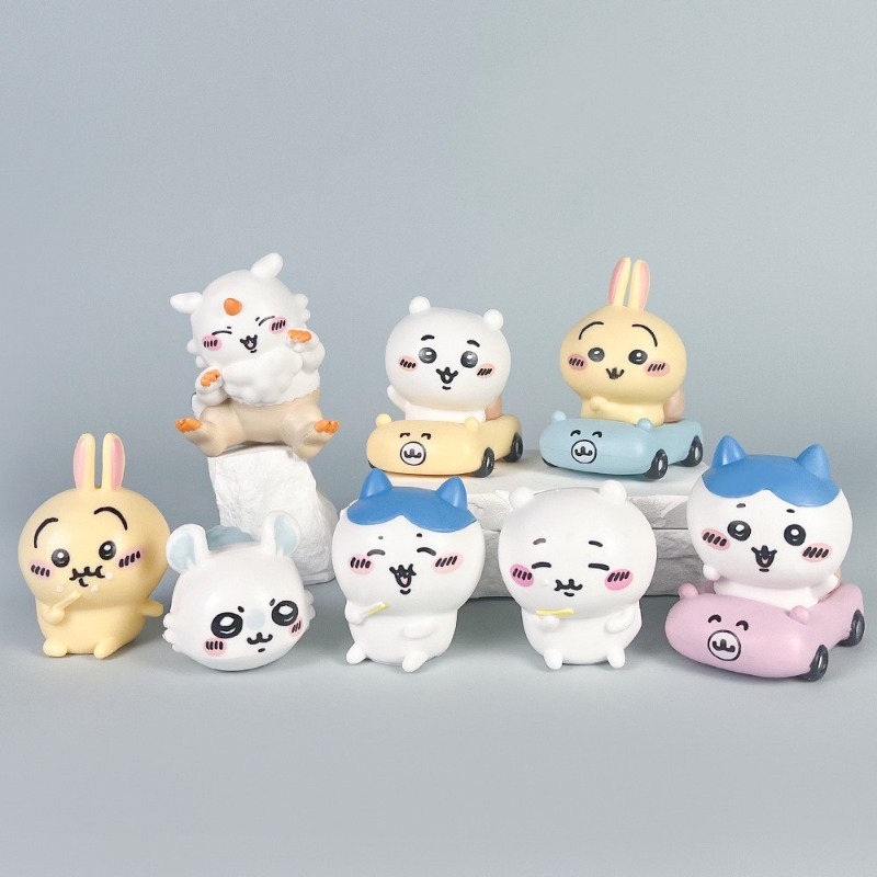 Trendy Figurines Hachiware Usa - Interior Design Mockup recension och pris