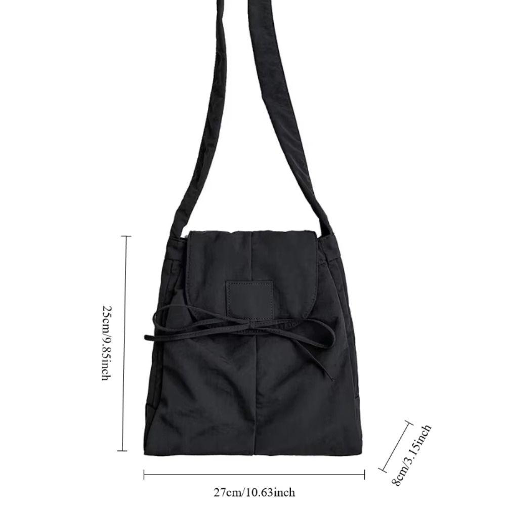 Korean Style Flap Nylon Bow Cr - Interior Design Korean Style recension och pris