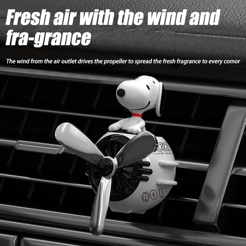 Kawaii Pilot Snoopy Car Aromat - Interior Design Mockup recension och pris