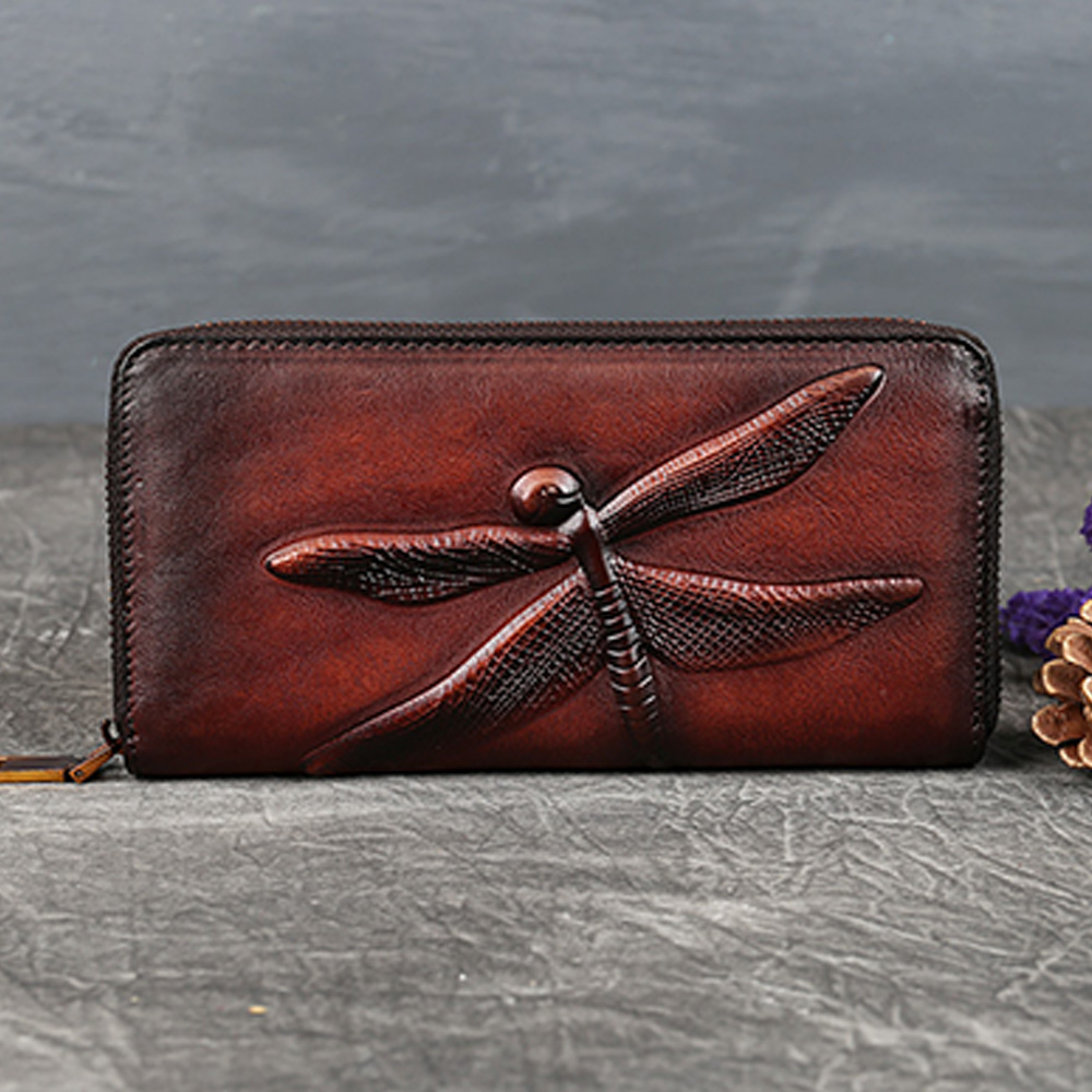 Women Long Wallet Zipper Purse - Interior Design Id recension och pris