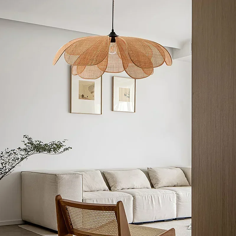 Japanese Rattan Flower Petal P - Interior Design Zen Style recension och pris