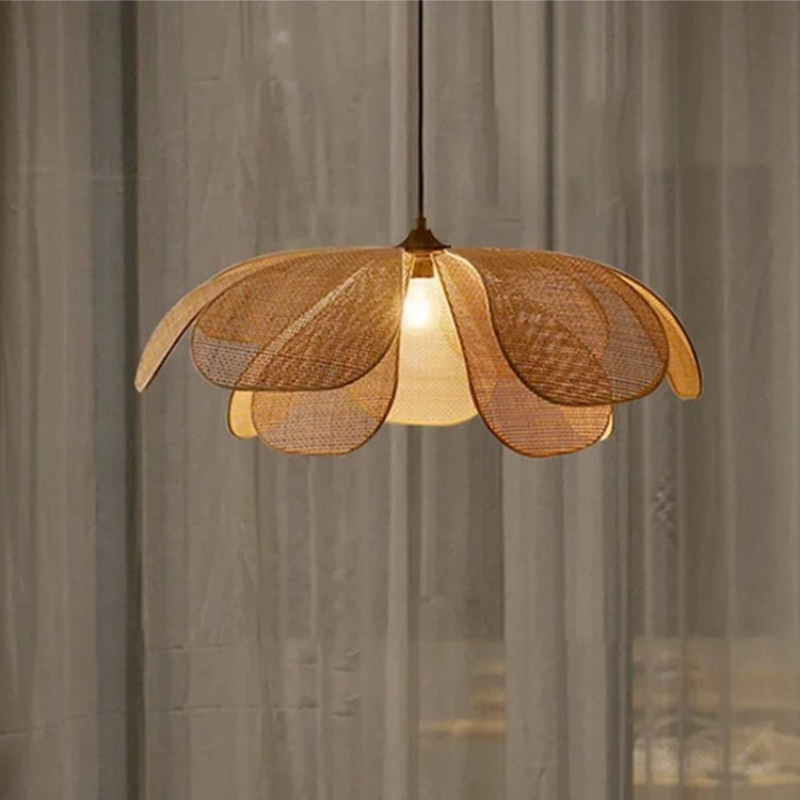 Japanese Rattan Flower Petal P - Interior Design Zen Style recension och pris