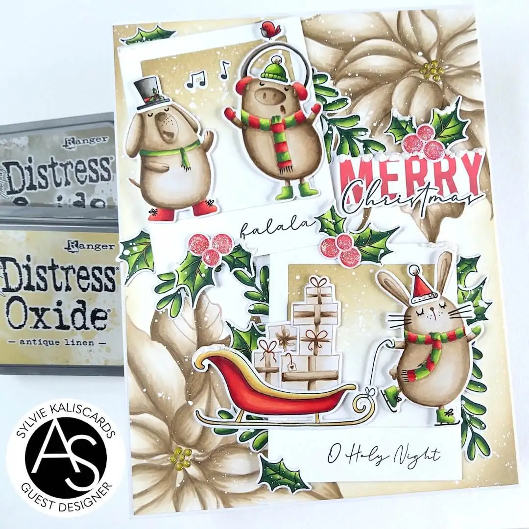 Christmas Flowers Animal Snowf - Interior Design Paper recension och pris