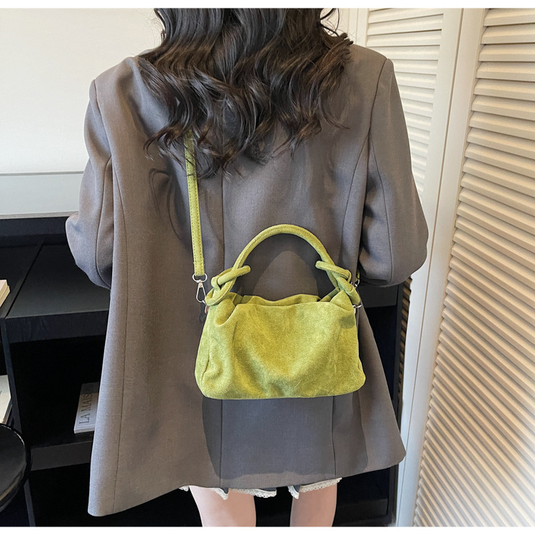 Ruched Cloud Bag Women Knot Ha - Interior Design Korean Style recension och pris