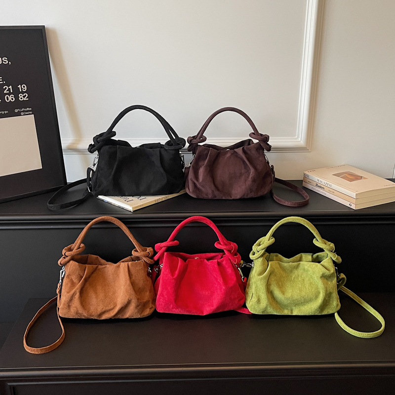 Ruched Cloud Bag Women Knot Ha - Interior Design Korean Style recension och pris