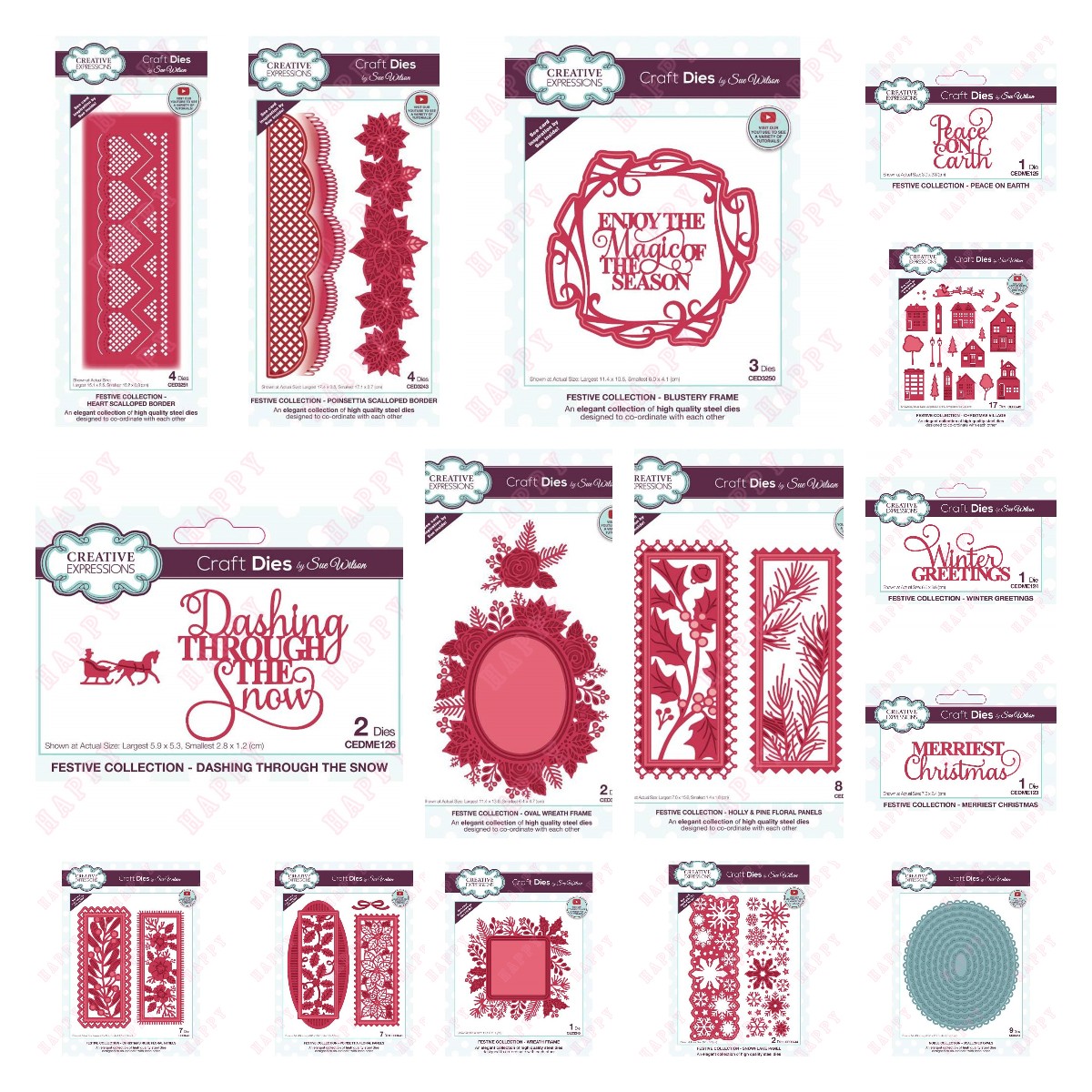 Metal Cutting Dies Christmas E - Interior Design Paper recension och pris
