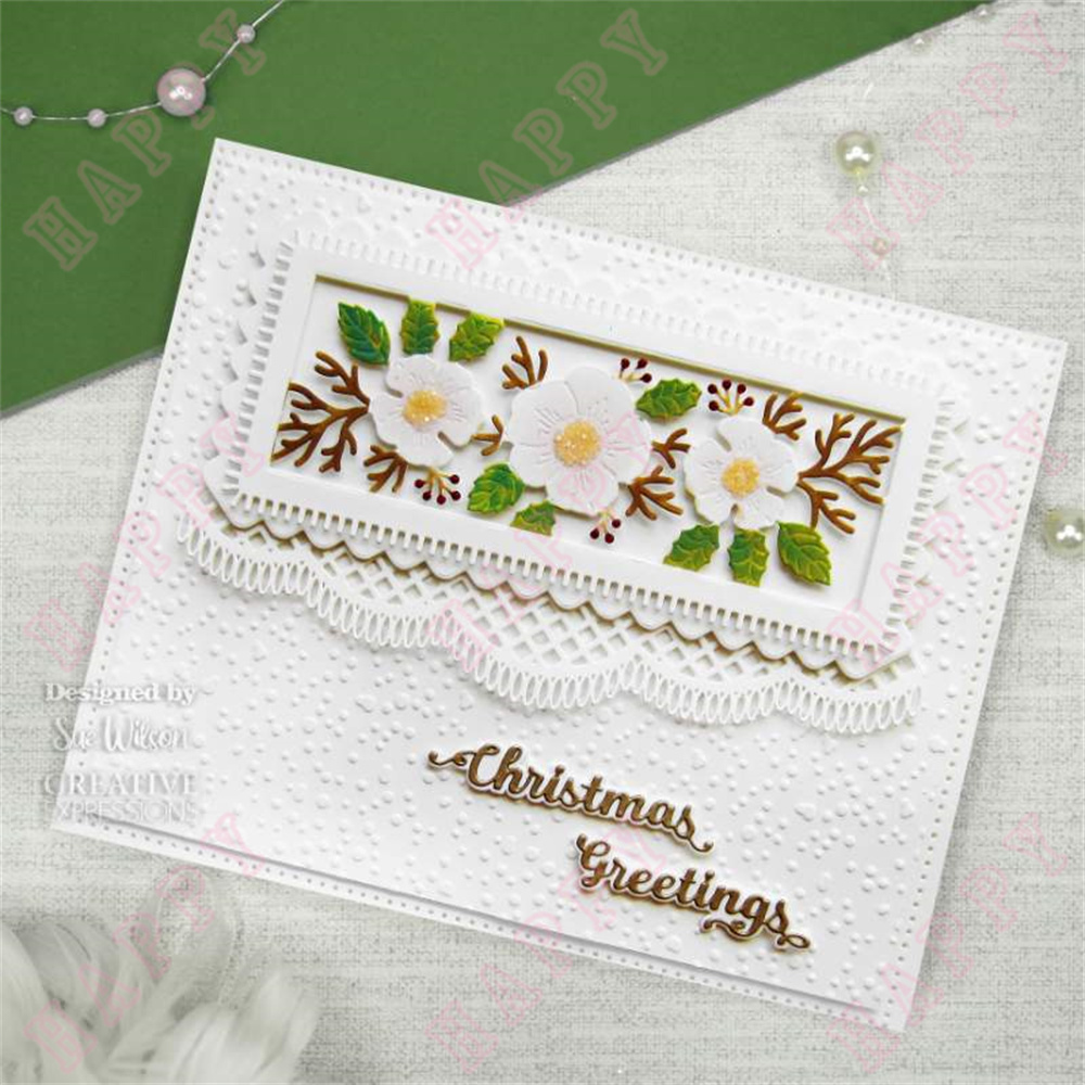 Metal Cutting Dies Christmas E - Interior Design Paper recension och pris