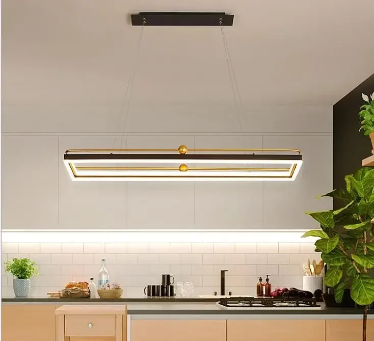 Modern led chandelier circle l - Interior Design Online Free recension och pris