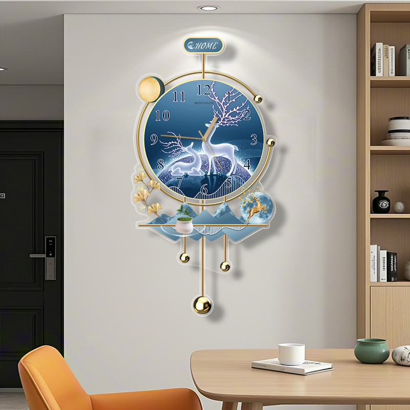 Sweep Movement Zen Wall Clock  - Interior Design Zen recension och pris