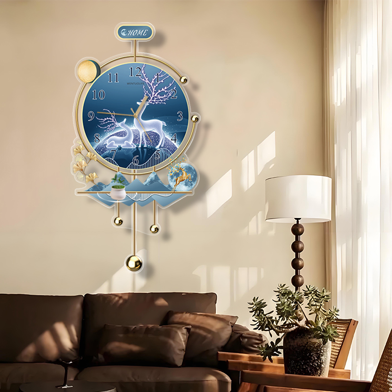 Sweep Movement Zen Wall Clock  - Interior Design Zen recension och pris
