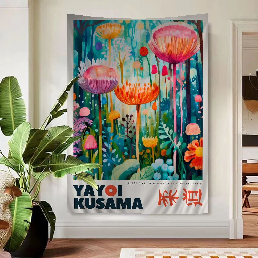 Abstract Yayoi Kusama Anime Ta - Printed Rug Abstract recension och pris
