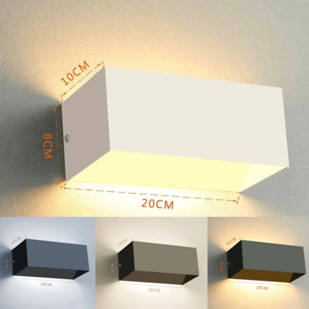 LED Wall Lamp Aluminum indoor  - Interior Design Years Of Study recension och pris