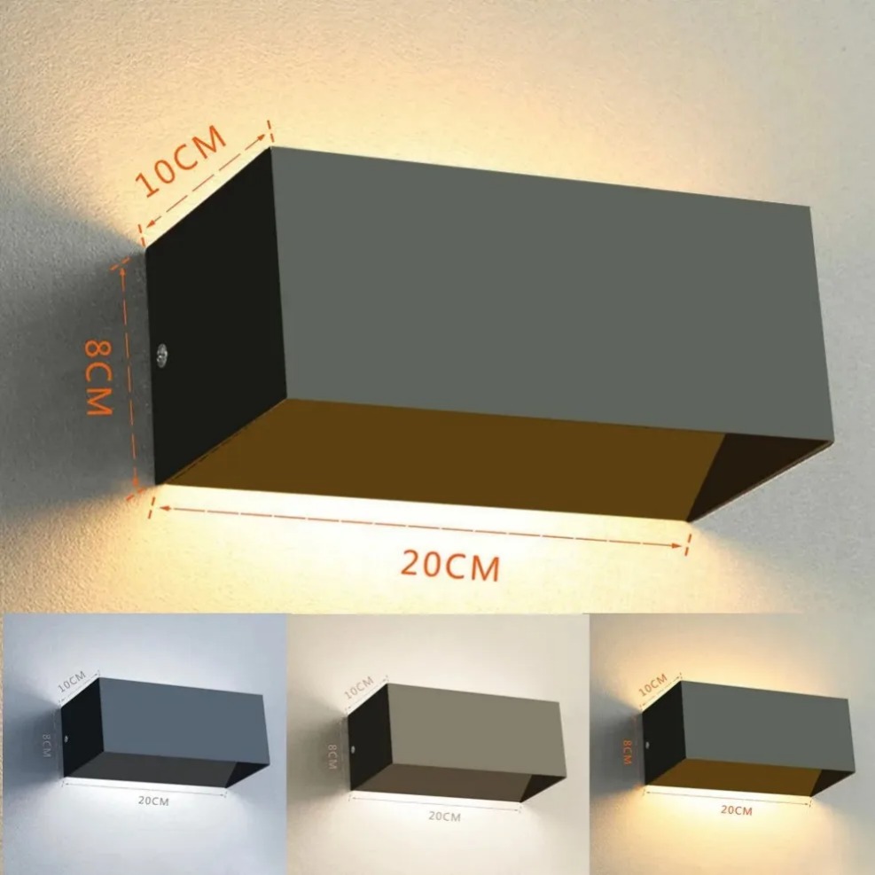 LED Wall Lamp Aluminum indoor  - Interior Design Years Of Study recension och pris